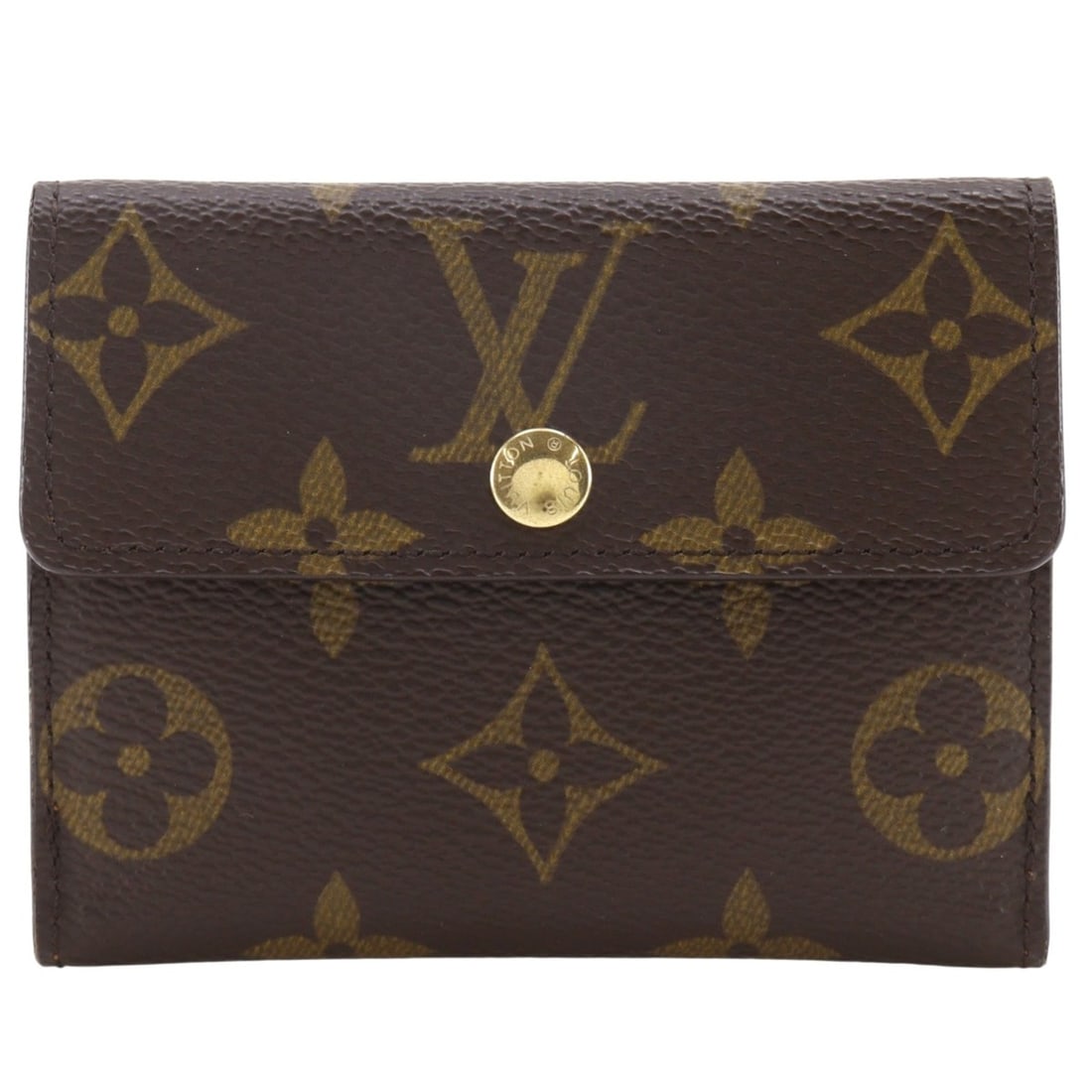 Louis Vuitton Ludlow Coin Case M61927 Monogram Canvas 2005 Brown CT0035 Unisex: --- Catalog ---Category: SizeSize (HxWxD): 8cm x 10cm x 1.5cm / 3.14'' x 3.93'' x 0.59''Category: DesignType: Coin purse/coin caseColor: Brown, MonogramGender: Men,WomenMaterial: Monogram Category: Ge