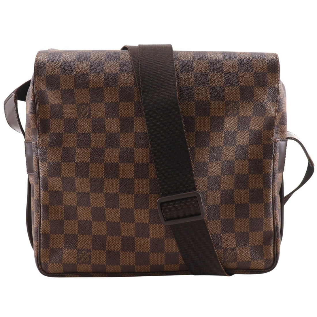Louis Vuitton Naviglio Shoulder Bag N45255 Damier Canvas 1999 Brown NO0939 A5 Unisex: --- Catalog ---Category: SizeSize (HxWxD): 25cm x 27cm x 13.5cm / 9.84'' x 10.62'' x 5.31''Category: DesignType: Shoulder bagColor: BrownGender: Women,MenMaterial: Damier Canvas Category: GeneralMPN: 