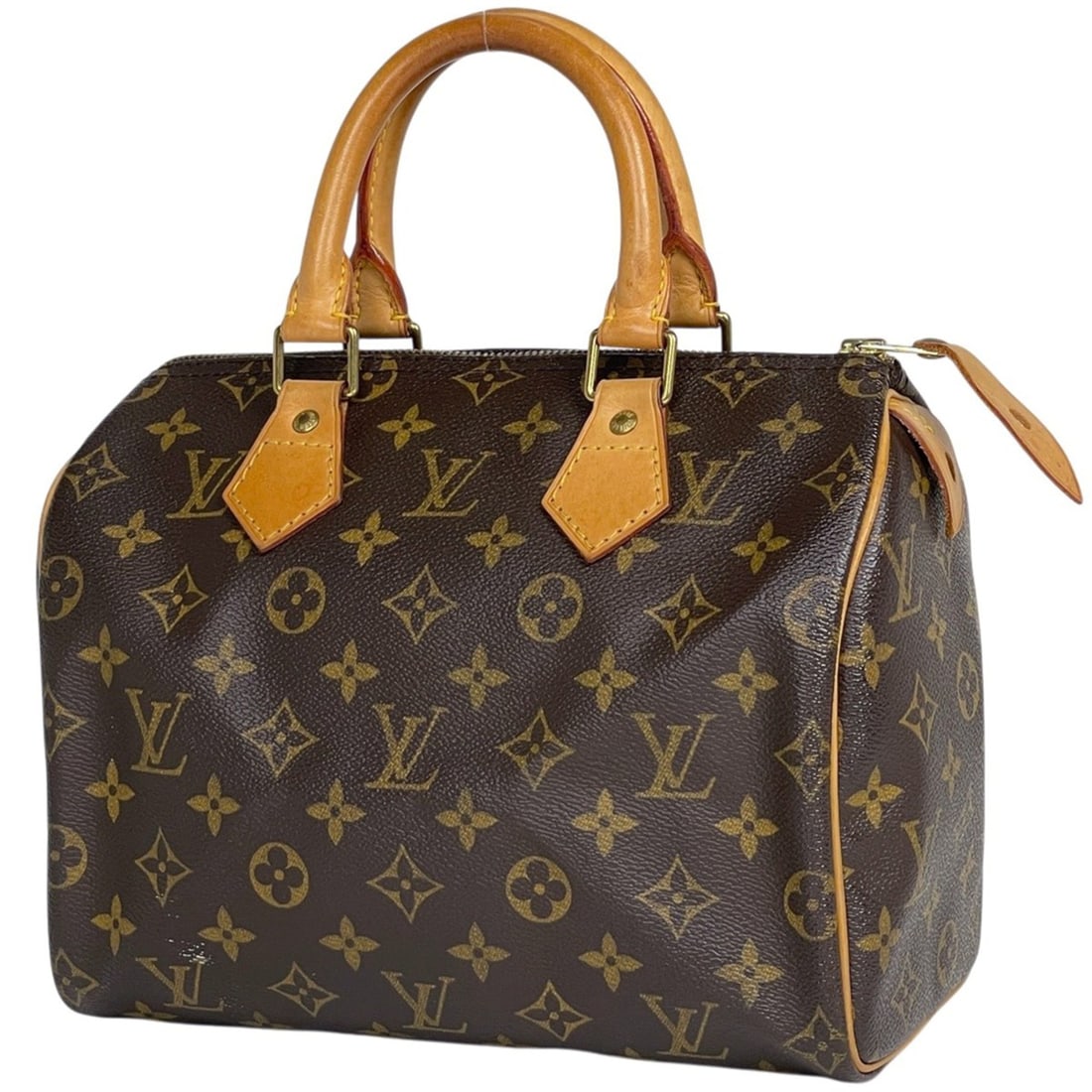 Louis Vuitton Speedy 25 Handbag, Monogram Brown, M41528, Women's: --- Catalog ---Category: SizeSize (HxWxD): 19cm x 25cm x 15cm / 7.48'' x 9.84'' x 5.9''Category: DesignType: HandbagColor: BrownGender: WomenMaterial: Monogram Category: GeneralMPN: M41528Brand: Louis