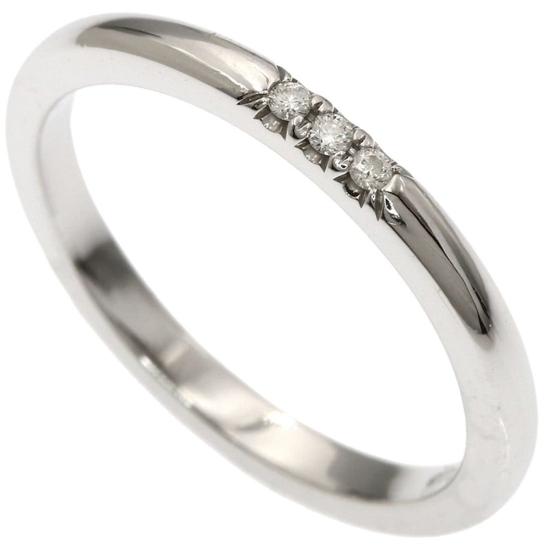 Tiffany & Co. Forever Wedding 3-Piece Diamond Ring, Platinum PT950, Women's Ring.: --- Catalog ---Category: SizeJP Size: 11US Size: 6Category: DesignType: Band ringGender: WomenMaterial: Platinum 950Category: GeneralBrand: Tiffany--- Item List ---Section: ConditionRanking: Rank A Us