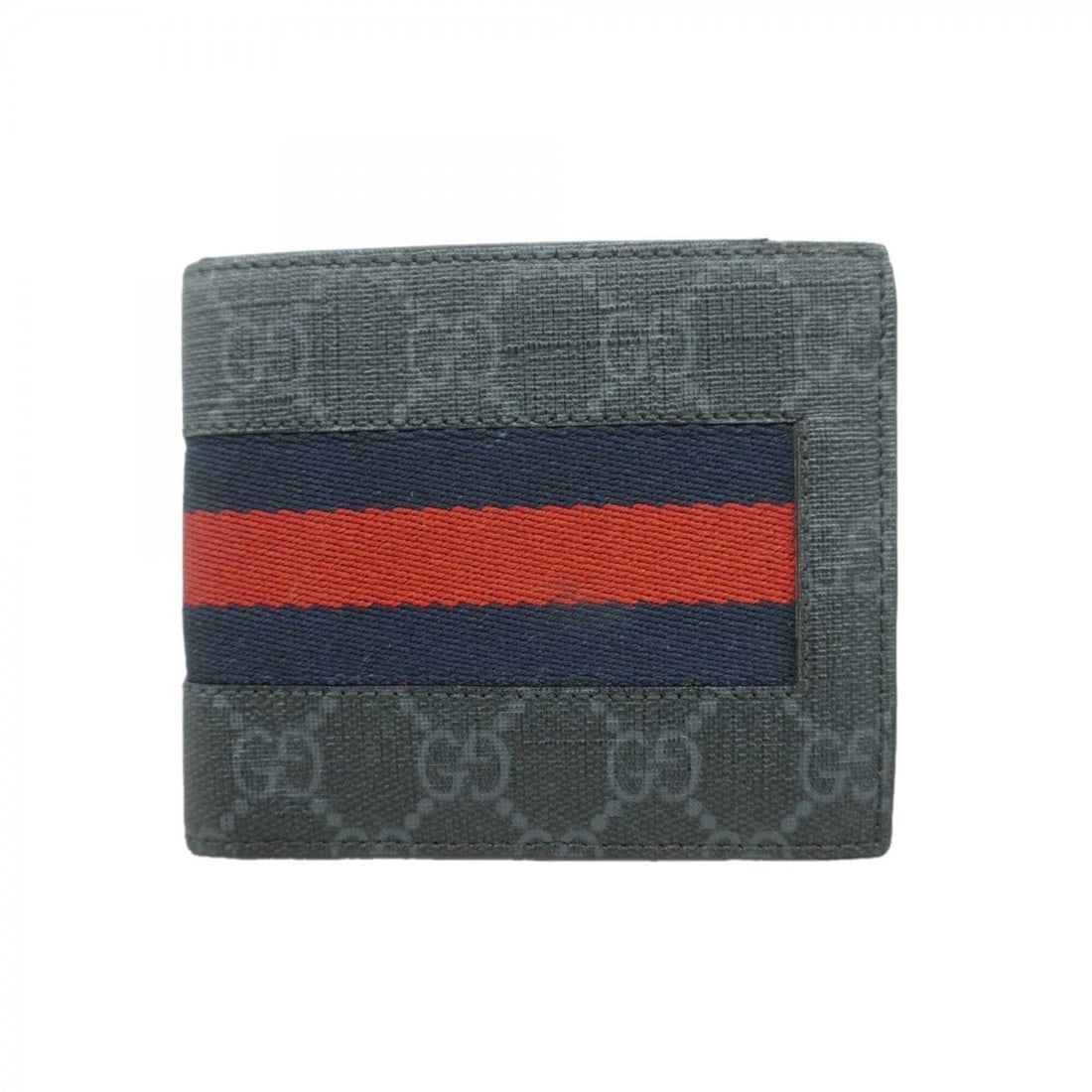 Gucci GG Supreme Sherry Line Wallet 408826 Black Men's: --- Catalog ---Category: SizeSize (HxWxD): 9.5cm x 11cm x 1cm / 3.74'' x 4.33'' x 0.39''Category: DesignType: Wallet (bi-fold)Color: BlackGender: MenMaterial: PVC Category: GeneralMPN: 408826Brand: Gu