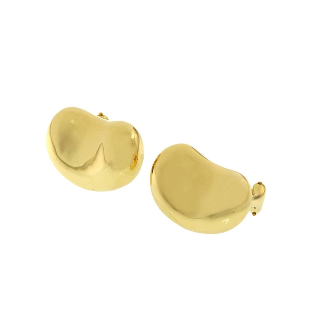 Tiffany Bean Earrings, 18K Yellow Gold, Women's, TIFFANY&Co.: --- Catalog ---Category: SizeSize (HxWxD): 13.80mm x 20.50mm x 9.50mm / 0.54'' x 0.81'' x 0.37''Category: DesignType: Clip earringsGender: WomenMaterial: Yellow gold (18K)Category: GeneralBrand: Tiffa