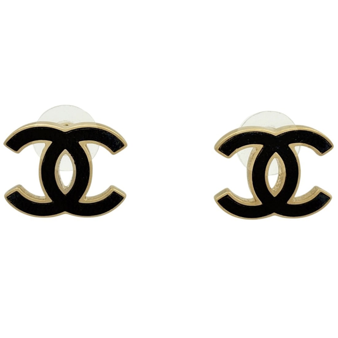 Chanel Coco Mark Earrings, Metal, Black, Women's: --- Catalog ---Category: SizeSize (HxWxD): 10.00mm x 20.00mm / 0.39'' x 0.79''Category: DesignType: Stud earringsColor: BlackGender: WomenMaterial: MetalCategory: GeneralBrand: Chanel--- Item List ---