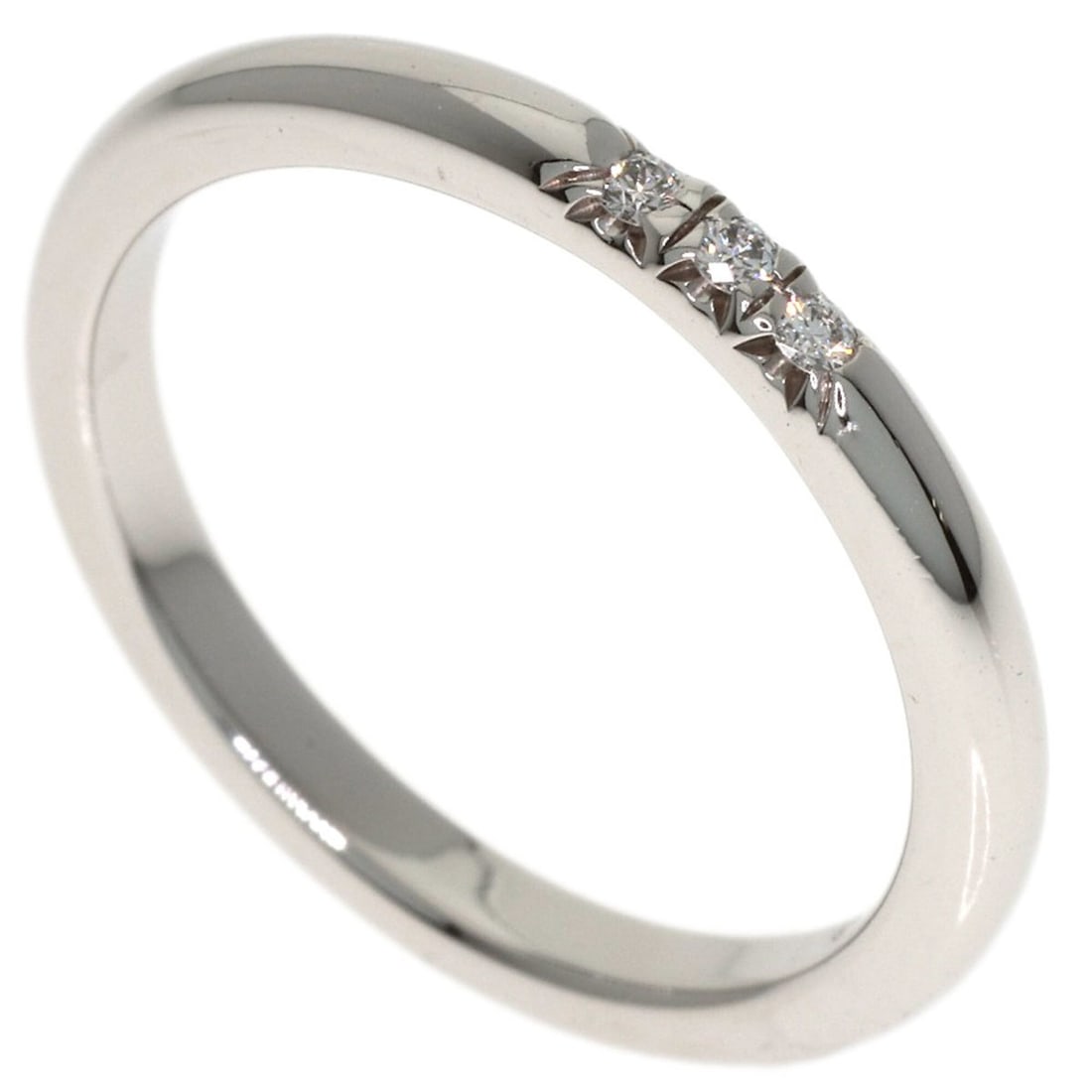 Tiffany & Co. Forever 3-Piece Diamond Ring, Platinum PT950, Women's.: --- Catalog ---Category: SizeJP Size: 5.5US Size: 3.5Category: DesignType: Band ringStone: DiamondGender: WomenMaterial: Platinum 950Category: GeneralBrand: Tiffany--- Item List ---Section: ConditionR