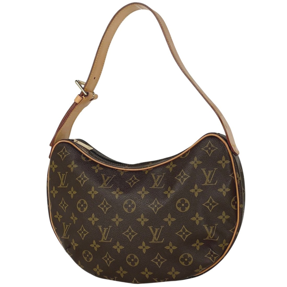 Louis Vuitton Croissant MM One-Shoulder Shoulder Bag, Monogram Brown, M51512, Women's: --- Catalog ---Category: SizeSize (HxWxD): 18cm x 31cm x 7cm / 7.08'' x 12.2'' x 2.75''Category: DesignType: Shoulder bagColor: Brown, MonogramGender: WomenMaterial: Monogram Category: GeneralMPN: M51