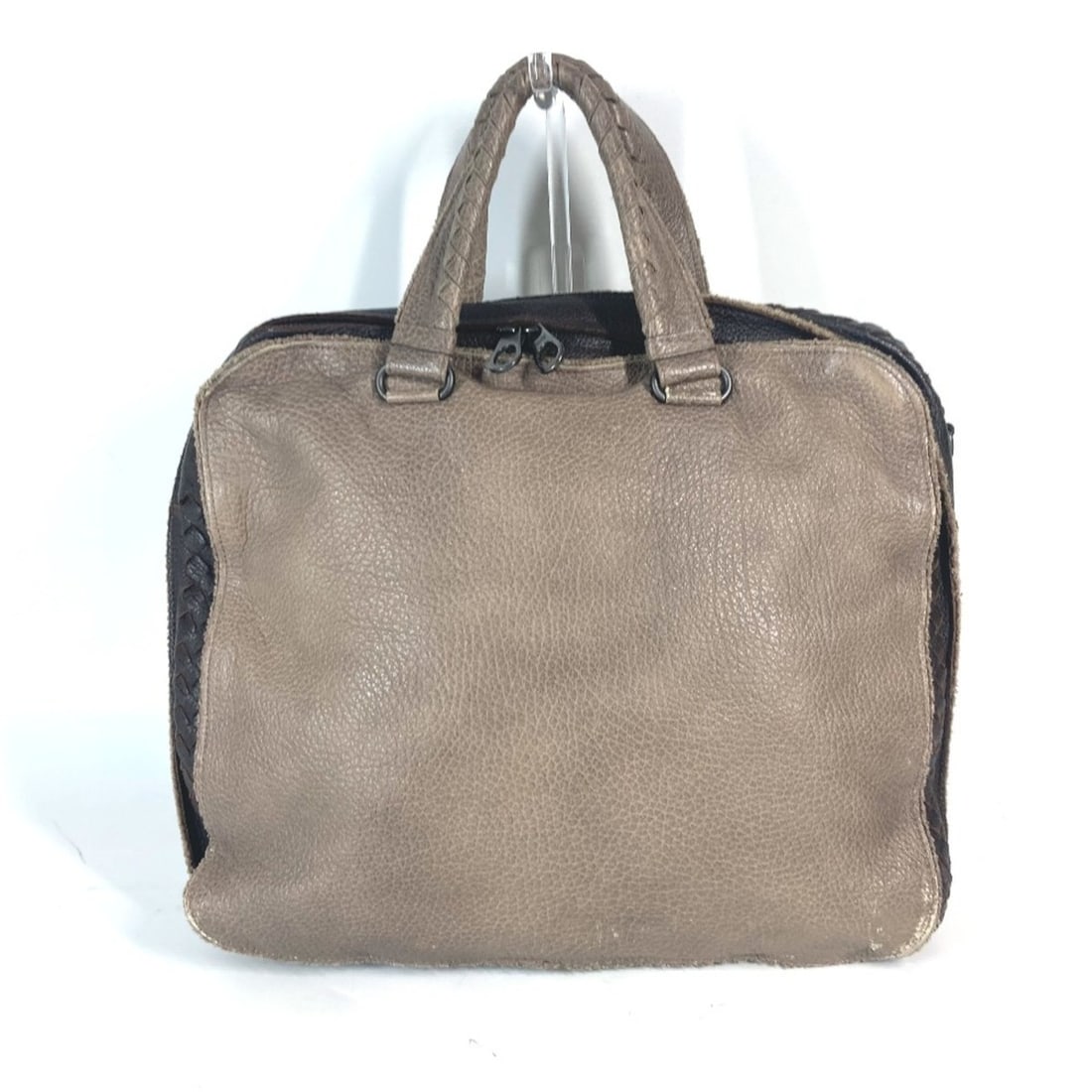BOTTEGA VENETA Bottega Veneta Intrecciato Tote Bag Handbag Leather Men's Brown OT-241004-30 (1 of 16)