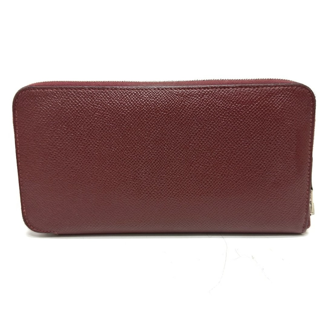 HERMES Azap Long Silk In Wallet Epsom Leather Women's Rouge Ash T-241001-15 (1 of 17)