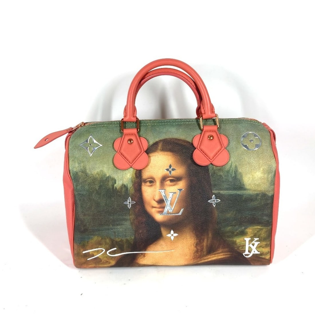 LOUIS VUITTON Louis Vuitton M43372 Masters Collection Speedy 30 Mona Lisa Boston Bag Handbag Leather: --- Catalog ---Category: SizeSize (HxWxD): 19.5cm x 30.5cm x 16.5cm / 7.67'' x 12'' x 6.49''Category: DesignType: Boston bag, HandbagColor: Multi-color, PinkGender: WomenMaterial: Leather , PVC Catego