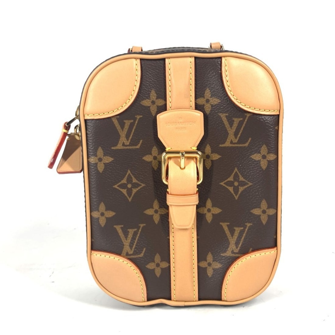LOUIS VUITTON M68623 Monogram Valisette Vertical Pochette Handbag Shoulder Bag Canvas Men's Women's: --- Catalog ---Category: SizeSize (HxWxD): 17.5cm x 13.5cm x 5.5cm / 6.88'' x 5.31'' x 2.16''Category: DesignType: Handbag, Pochette, Shoulder bagColor: BrownGender: Men,WomenMaterial: Monogram Catego
