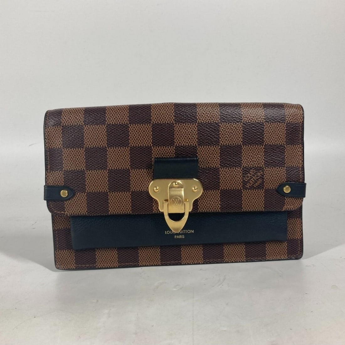 LOUIS VUITTON N60221 Damier Portefeuille Vavin Chain Wallet Shoulder Bag Long Canvas Women's Noir: --- Catalog ---Category: SizeSize (HxWxD): 12.5cm x 19cm / 4.92'' x 7.48''Category: DesignType: Shoulder bagColor: Black, BrownGender: WomenMaterial: Damier Canvas Category: GeneralBrand: Louis Vuitto