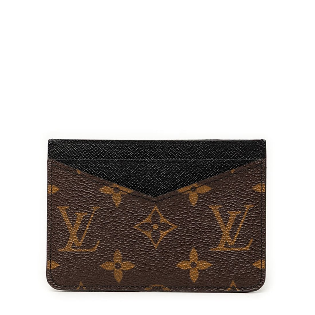 Louis Vuitton Monogram Macassar Neo Portecarte Business Card Holder/Card Case/Pass Case M60166 Brown: --- Catalog ---Category: DesignType: Business card caseColor: Black, Brown, Monogram MacassarGender: MenMaterial: PVC , Leather Category: GeneralMPN: M60166Brand: Louis VuittonCategory: Physical Prope