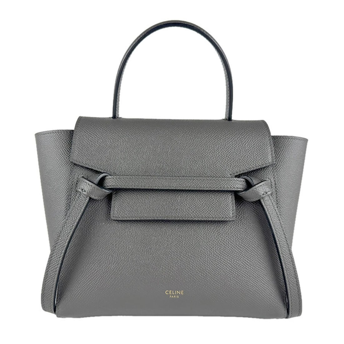 Celine CELINE handbag, shoulder bag, waist nano leather, gray gold, women's z10401: --- Catalog ---Category: SizeSize (HxWxD): 18cm x 20cm x 11cm / 7.08'' x 7.87'' x 4.33''Category: DesignType: Fanny pack, Handbag, Shoulder bagColor: GrayGender: WomenMaterial: Leather Category: Gener