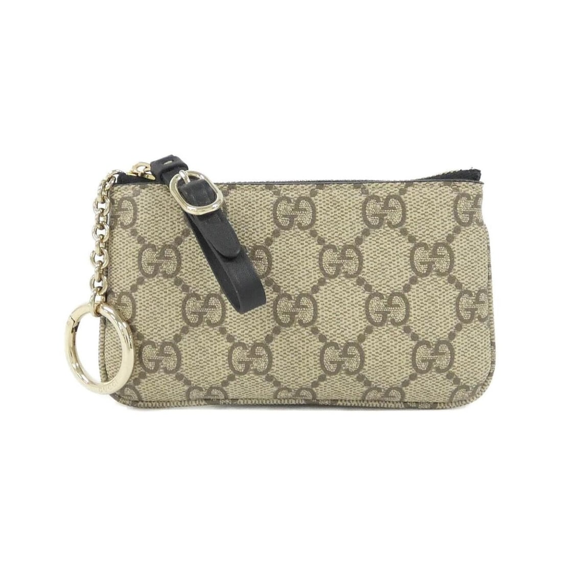 Gucci GG EMBLEM 819113 FAD6L Coin & Key Case: --- Catalog ---Category: SizeSize (HxWxD): 8cm x 13cm x 1cm / 3.14'' x 5.11'' x 0.39''Category: DesignType: Coin purse/coin caseColor: Beige, BlackGender: Men,WomenMaterial: Coated canvas Category: