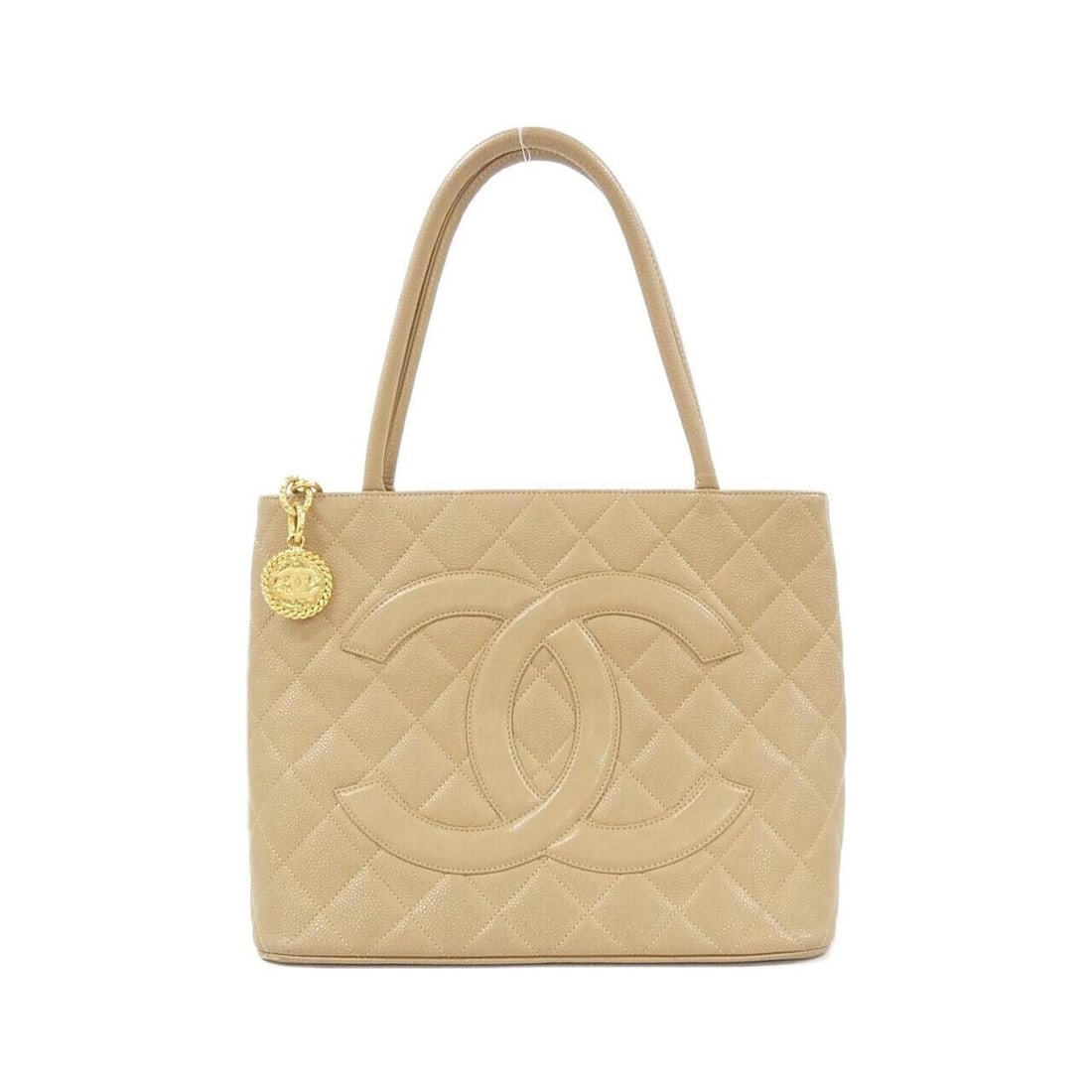 Chanel 1804 handbag: --- Catalog ---Category: SizeSize (HxWxD): 25cm x 30cm x 14cm / 9.84'' x 11.81'' x 5.51''Category: DesignType: HandbagColor: BeigeGender: WomenMaterial: Grained Calfskin Hardware Color: GoldCategory: 