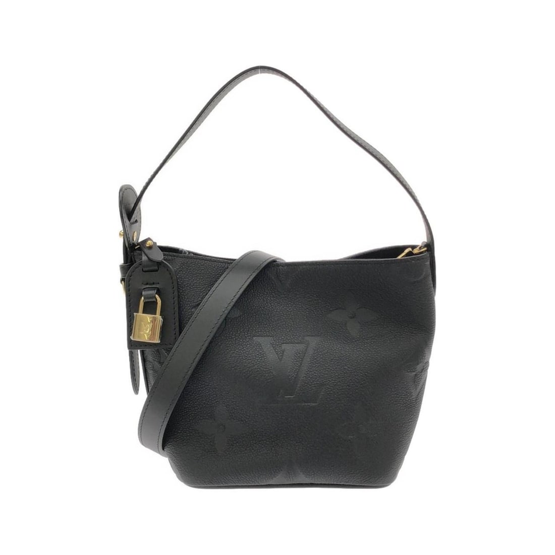 Louis Vuitton Monogram Empreinte All In BB M13480 Handbag: --- Catalog ---Category: SizeSize (HxWxD): 19cm x 25cm x 12cm / 7.48'' x 9.84'' x 4.72''Category: DesignType: HandbagColor: BlackGender: Men,WomenMaterial: Leather Hardware Color: GoldLeather/Fur Type