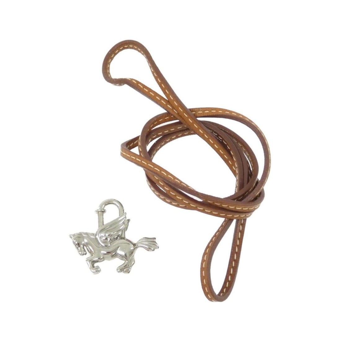 Hermes PEGASUS Cadena 019989CK Keychain: --- Catalog ---Category: DesignType: KeyringColor: SilverGender: WomenCategory: GeneralMPN: 019989CKBrand: Hermes--- Item List ---Section: ConditionRanking: Rank A Used - A few traces of usage, some s