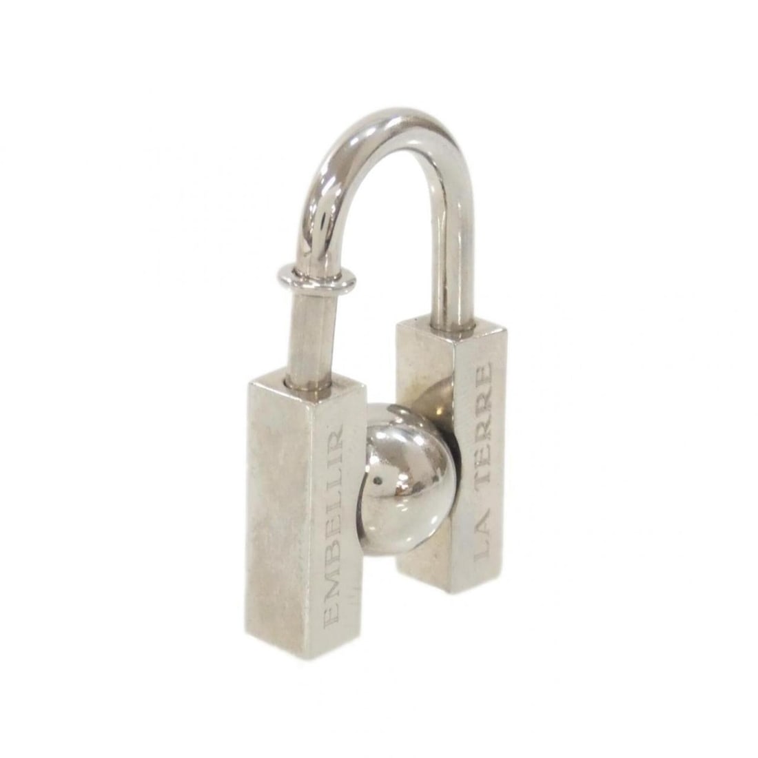 Hermes TERRE padlock keychain - 3
