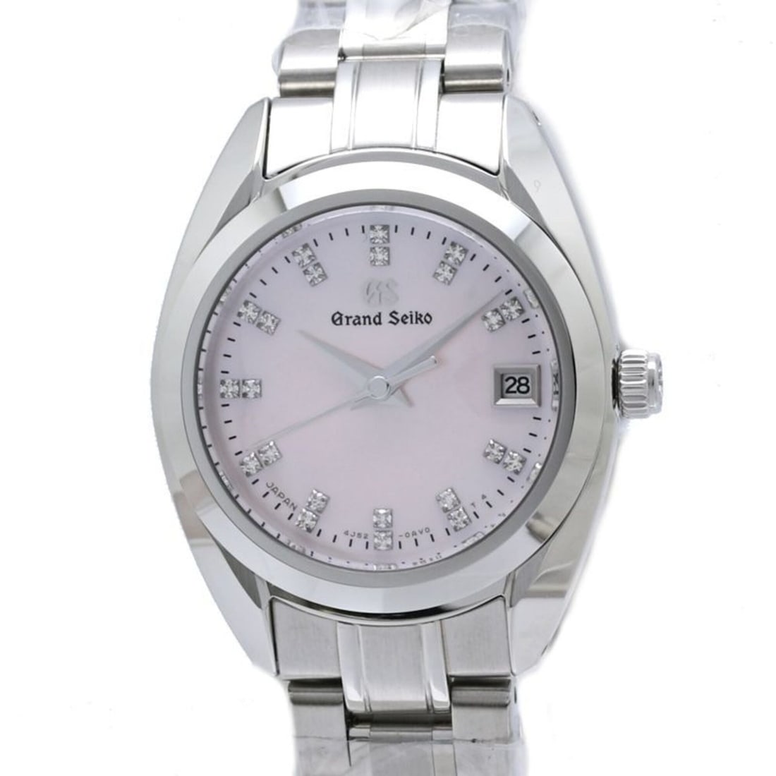 SEIKO Grand Seiko Heritage Collection Diamond STGF277 4J52-0AC0 Women's Watch SS 40508: --- Catalog ---Category: SizeWrist Size: 18cm / 7.08''Case Diameter: 26mm / 1.02''Category: DesignType: WristwatchGender: WomenColor (Dial): Pink shellMaterial (Band): Stainless steelMaterial (Case): 