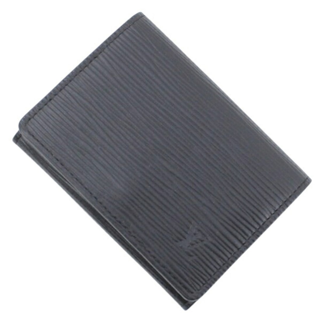 Louis Vuitton Business Card Holder/Card Case, Epi Leather Enveloppe Carte de Visite M62292, Men's,: --- Catalog ---Category: DesignType: Card caseColor: BlackGender: MenMaterial: Epi leather Category: GeneralBrand: Louis VuittonCategory: Physical PropertiesSize (HxWxD): 8cm x 10.5cm x 1.5cm / 3.14''