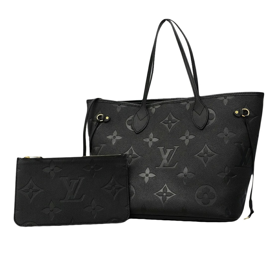Louis Vuitton Monogram Empreinte Neverfull MM Tote Bag M45685 Noir (Women's): --- Catalog ---Category: SizeSize (HxWxD): 29cm x 32cm x 16cm / 11.41'' x 12.59'' x 6.29''Category: DesignType: Tote bagColor: NoirGender: WomenCategory: GeneralMPN: M45685Brand: Louis Vuitton--- Item