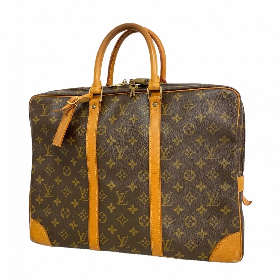Louis Vuitton Monogram Portedocuments Voyage Bag M53361 Brown Men's: --- Catalog ---Category: SizeSize (HxWxD): 30cm x 40cm x 6cm / 11.81'' x 15.74'' x 2.36''Category: DesignType: BriefcaseColor: BrownGender: MenCategory: GeneralMPN: M53361Brand: Louis Vuitton--- Item 