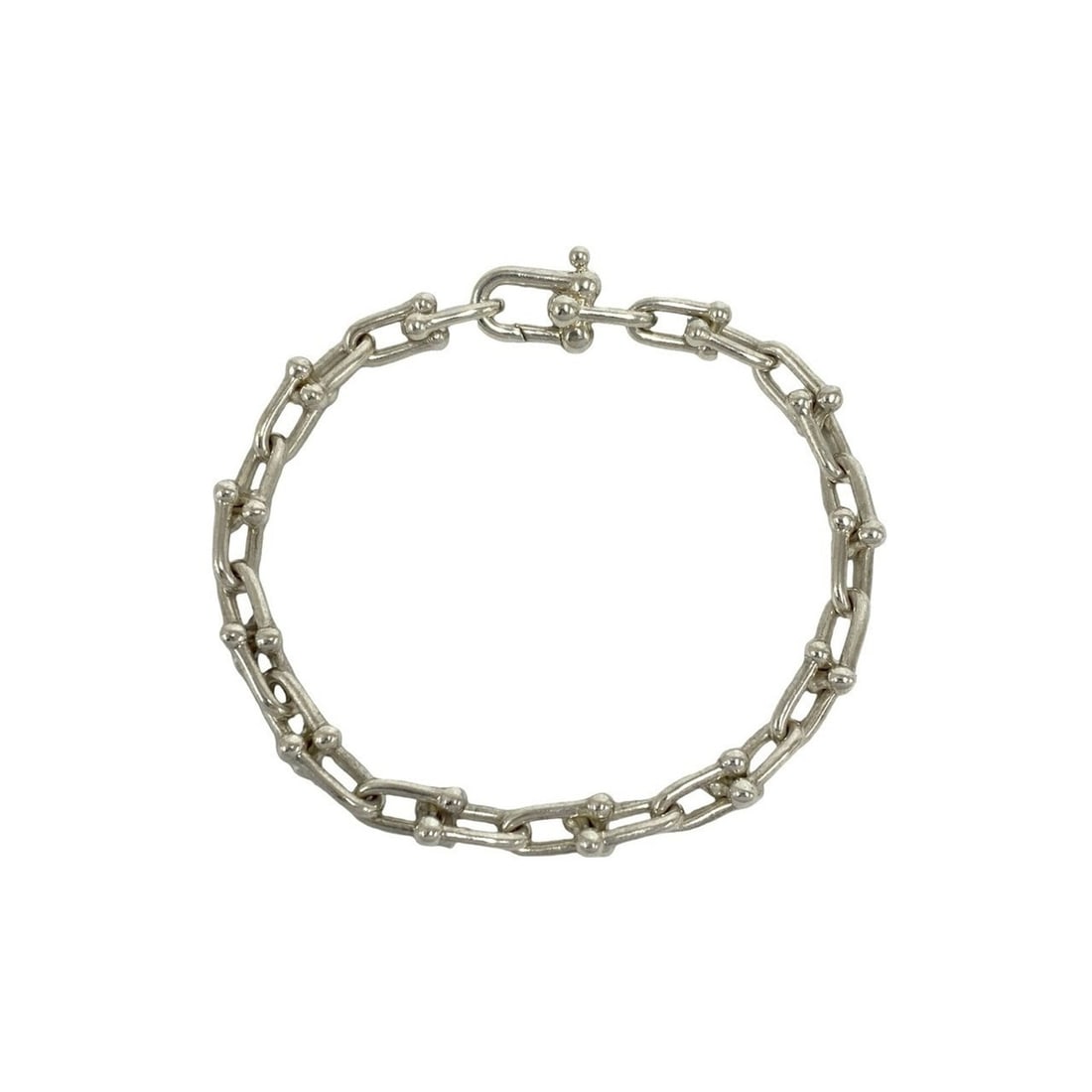 TIFFANY&Co. Tiffany HardWear Small Bracelet, Sterling Silver 925, Accessory, Item No. 28290 (1 of 10)