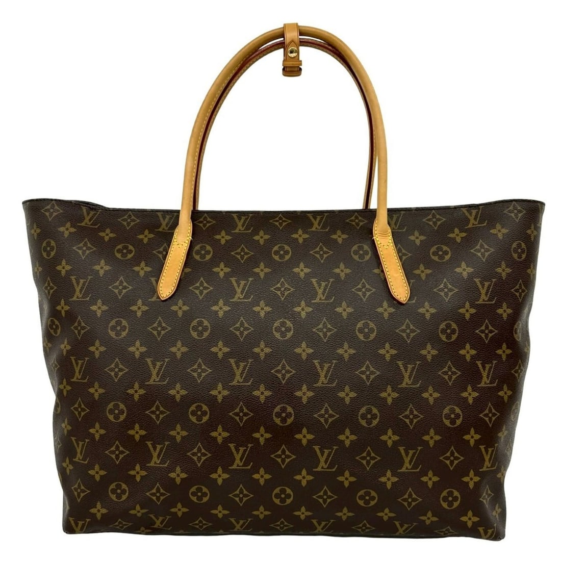 LOUIS VUITTON Raspail GM Monogram Leather Tote Bag, Handbag, Business Brown 38938: --- Catalog ---Category: SizeSize (HxWxD): 33cm x 58cm x 18cm / 12.99'' x 22.83'' x 7.08''Category: DesignType: Handbag, Tote bagColor: BrownGender: WomenMaterial: Leather , PVC Category: GeneralBrand