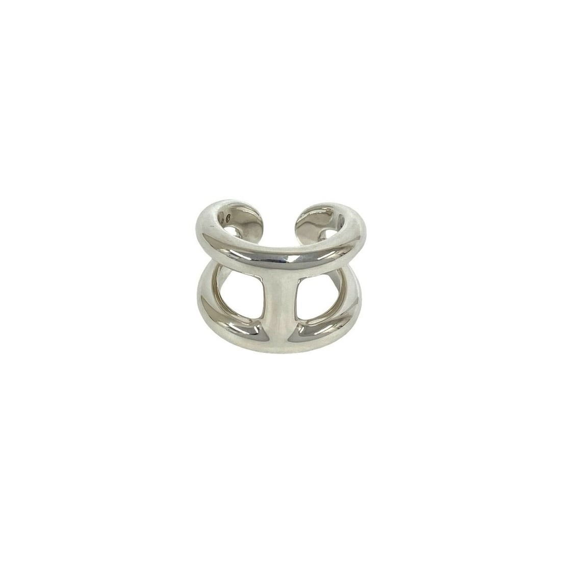 HERMES Osmos GM Ring, Sterling Silver 925, Accessory, Jewelry, Silver, 36367: --- Catalog ---Category: SizeJP Size: 12.5US Size: 6.5Category: DesignType: Band ringColor: SilverGender: WomenMaterial: Silver 925Category: GeneralBrand: Hermes--- Item List ---Section: ConditionRank