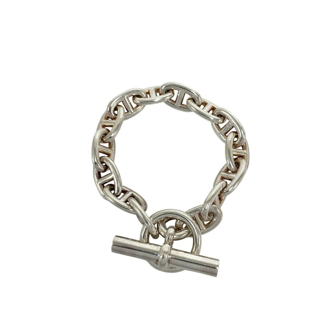 HERMES Chaine d'Ancre MM Bracelet, Sterling Silver 925, Accessory, Silver, Item Number 36328: --- Catalog ---Category: SizeLength: 18.5cm / 7.28''Category: DesignType: Charm braceletColor: SilverGender: WomenMaterial: Silver 925Category: GeneralBrand: Hermes--- Item List ---Section: ConditionR