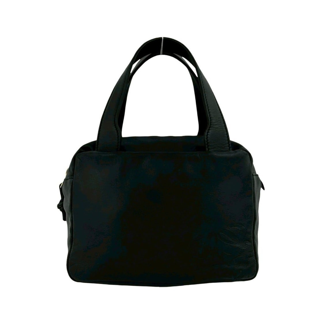 LOEWE Vintage Anagram Logo Nappa Leather Handbag Mini Tote Bag Black 92663: --- Catalog ---Category: SizeSize (HxWxD): 16cm x 20cm x 10.5cm / 6.29'' x 7.87'' x 4.13''Category: DesignType: Handbag, Tote bagColor: BlackGender: WomenMaterial: Leather Category: GeneralBrand: Loew