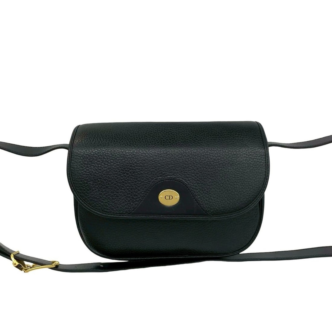 Christian Dior Vintage CD Logo Hardware Leather Mini Shoulder Bag/Sacoche Black 51722: --- Catalog ---Category: SizeSize (HxWxD): 17.5cm x 22cm x 6cm / 6.88'' x 8.66'' x 2.36''Category: DesignType: Shoulder bagColor: BlackGender: WomenMaterial: Leather Category: GeneralBrand: Christian 