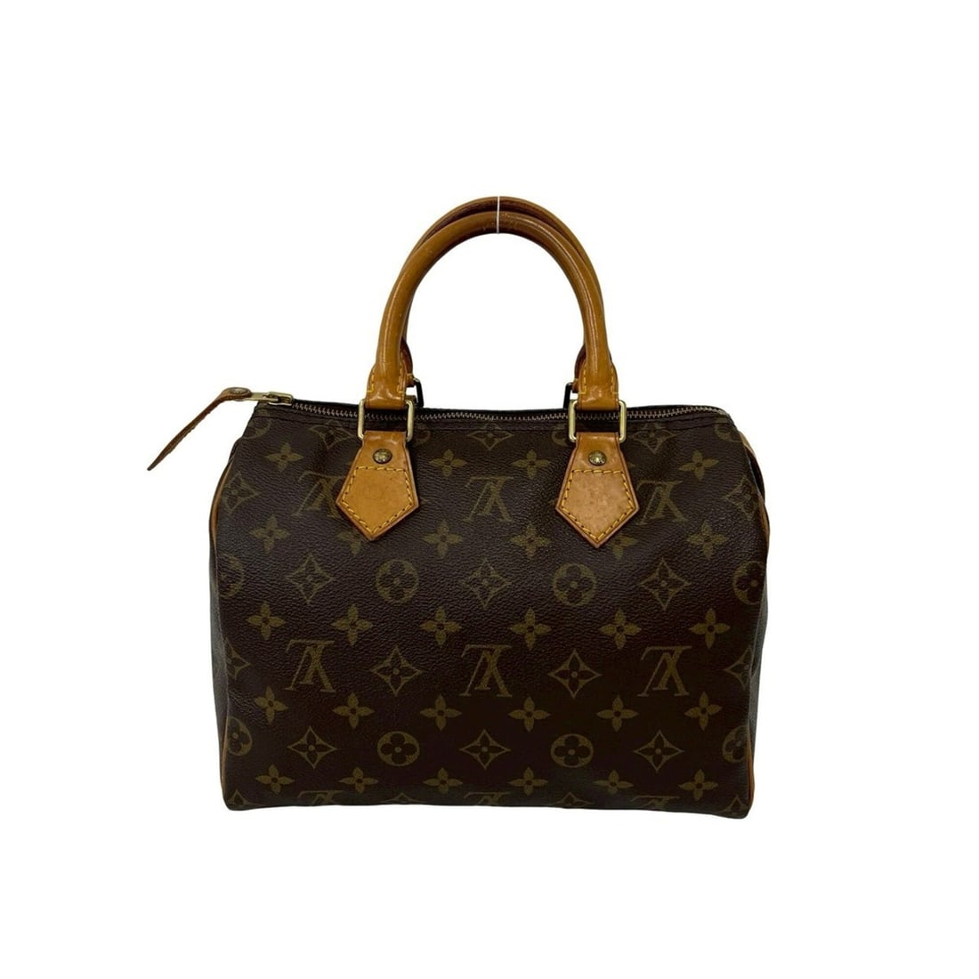 LOUIS VUITTON Louis Vuitton Vintage Speedy 25 Monogram Leather Handbag Mini Boston Bag Brown 81210: --- Catalog ---Category: SizeSize (HxWxD): 18.5cm x 25.5cm x 14.5cm / 7.28'' x 10.03'' x 5.7''Category: DesignType: Boston bag, HandbagColor: BrownGender: WomenMaterial: Leather , PVC Category: Genera