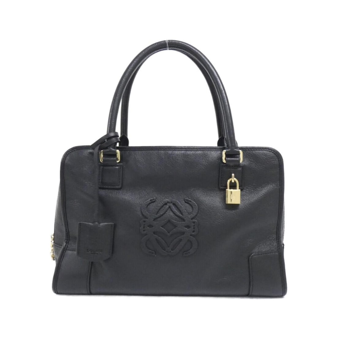 Loewe Amazona 352 95 B36 Handbag: --- Catalog ---Category: SizeSize (HxWxD): 23cm x 35cm x 13cm / 9.05'' x 13.77'' x 5.11''Category: DesignType: HandbagColor: BlackGender: Men,WomenMaterial: Leather Hardware Color: GoldLeather/Fur Typ