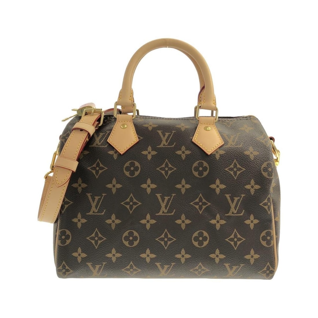 Louis Vuitton Monogram Speedy Bandoulière 25cm M41113 Boston Bag: --- Catalog ---Category: SizeSize (HxWxD): 19.5cm x 25.5cm x 15cm / 7.67'' x 10.03'' x 5.9''Category: DesignType: Boston bagColor: MarronGender: Men,WomenMaterial: Coated canvas Hardware Color: GoldCa