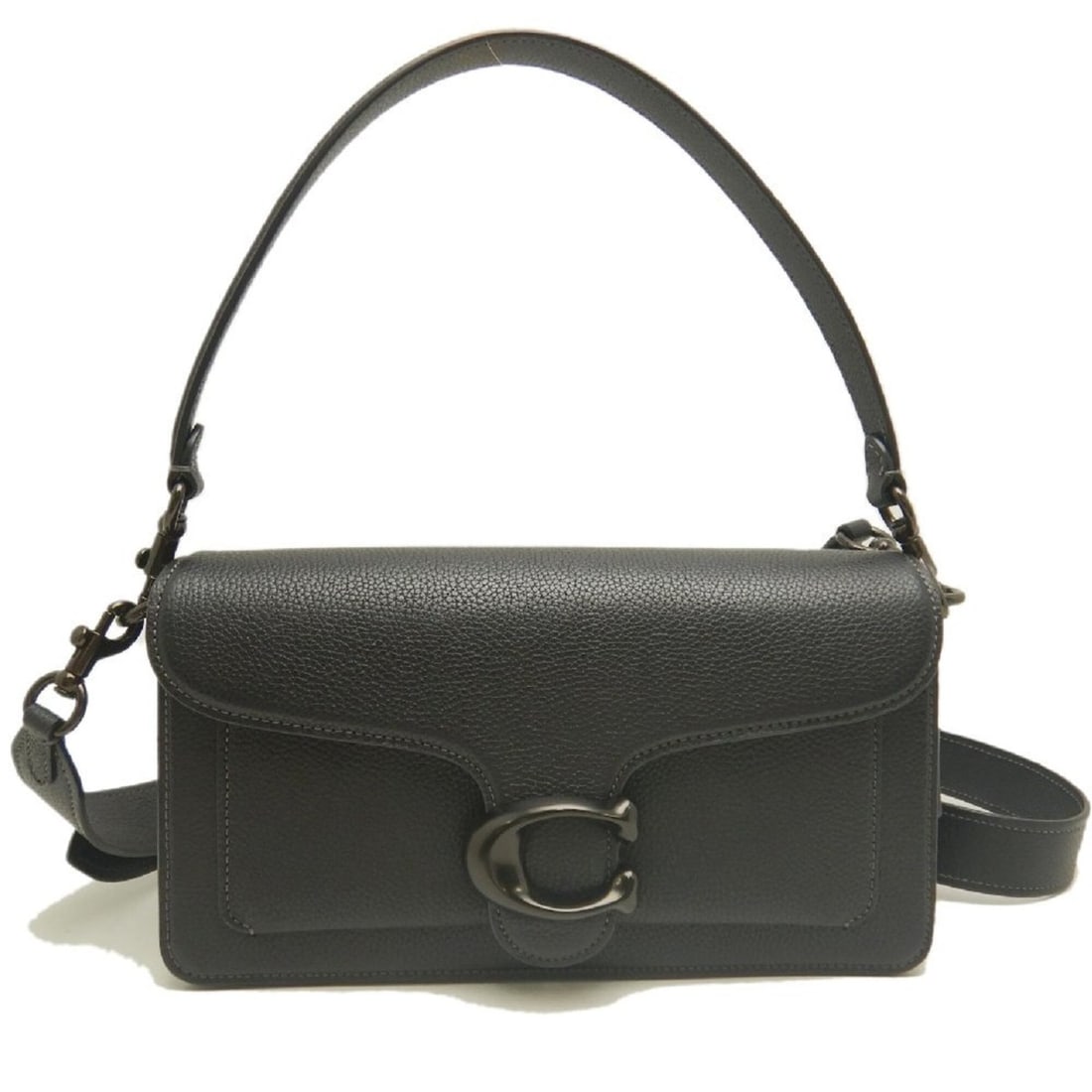 COACH Tabby Shoulder Bag 26 CH857 Leather Black Women's 253912: --- Catalog ---Category: SizeSize (HxWxD): 15cm x 26cm x 8cm / 5.9'' x 10.23'' x 3.14''Category: DesignType: Shoulder bagColor: BlackGender: WomenMaterial: Leather Category: GeneralMPN: CH857Brand: Co
