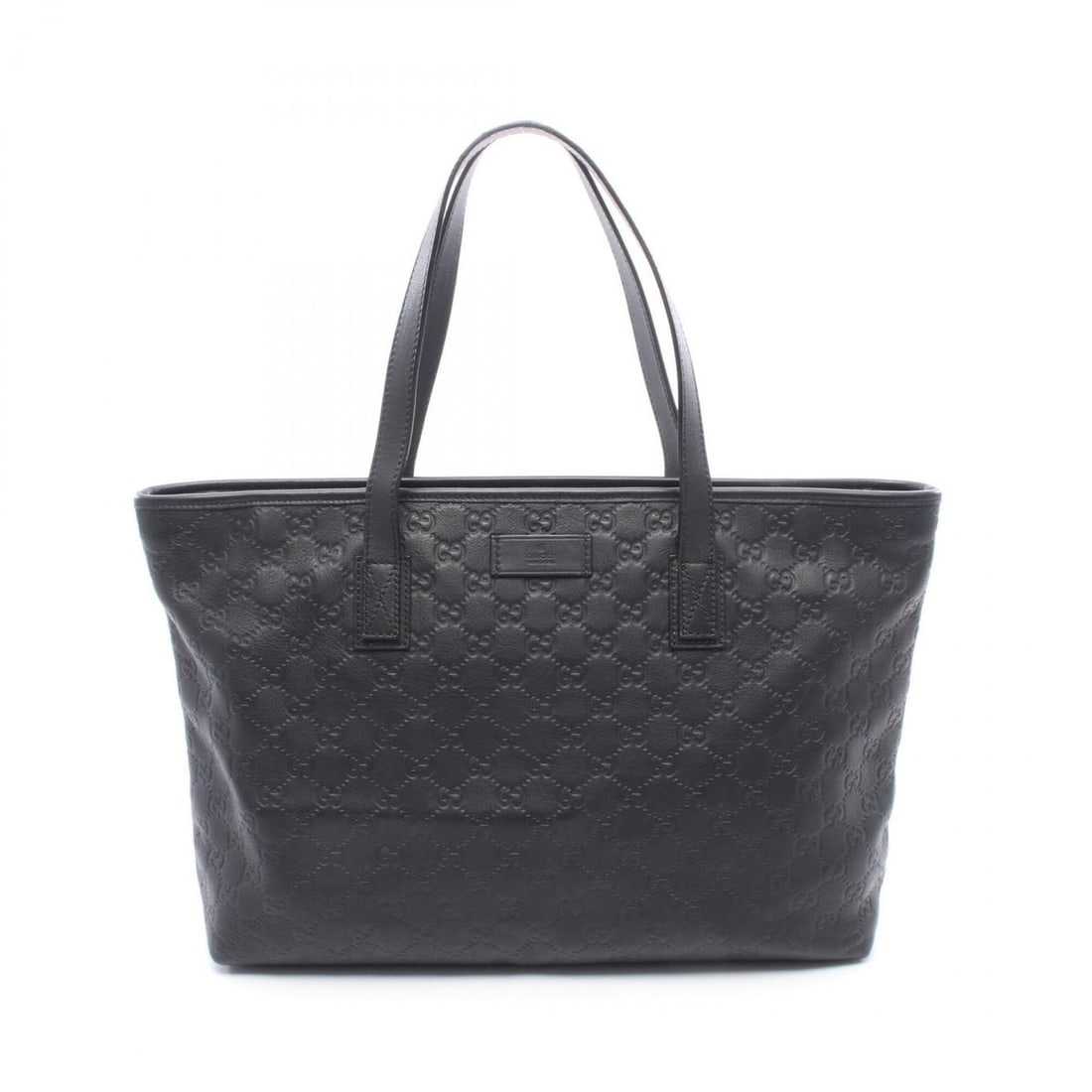 Gucci Guccissima Tote Bag Handbag Leather Women's Black 211137: --- Catalog ---Category: SizeSize (HxWxD): 27cm x 37cm x 11cm / 10.62'' x 14.56'' x 4.33''Category: DesignType: Handbag, Tote bagColor: BlackGender: WomenMaterial: Leather Category: GeneralMPN: 211137