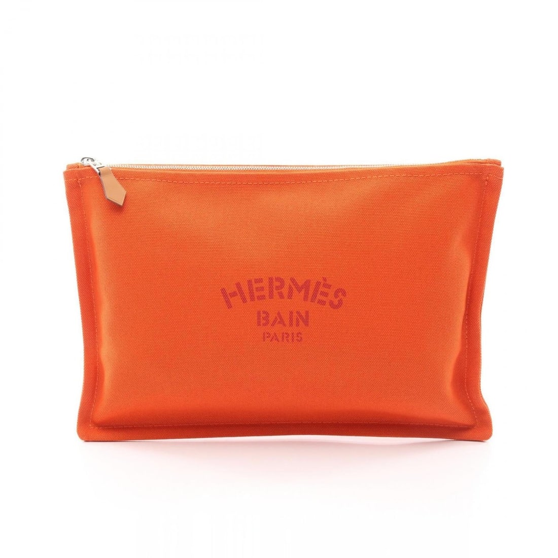 Hermes Yachting GM Orange Handbag Pouch Canvas Women's: --- Catalog ---Category: SizeSize (HxWxD): 19.5cm x 28.5cm / 7.67'' x 11.22''Category: DesignType: PouchColor: OrangeGender: WomenMaterial: Canvas Category: GeneralBrand: Hermes--- Item List ---Sectio