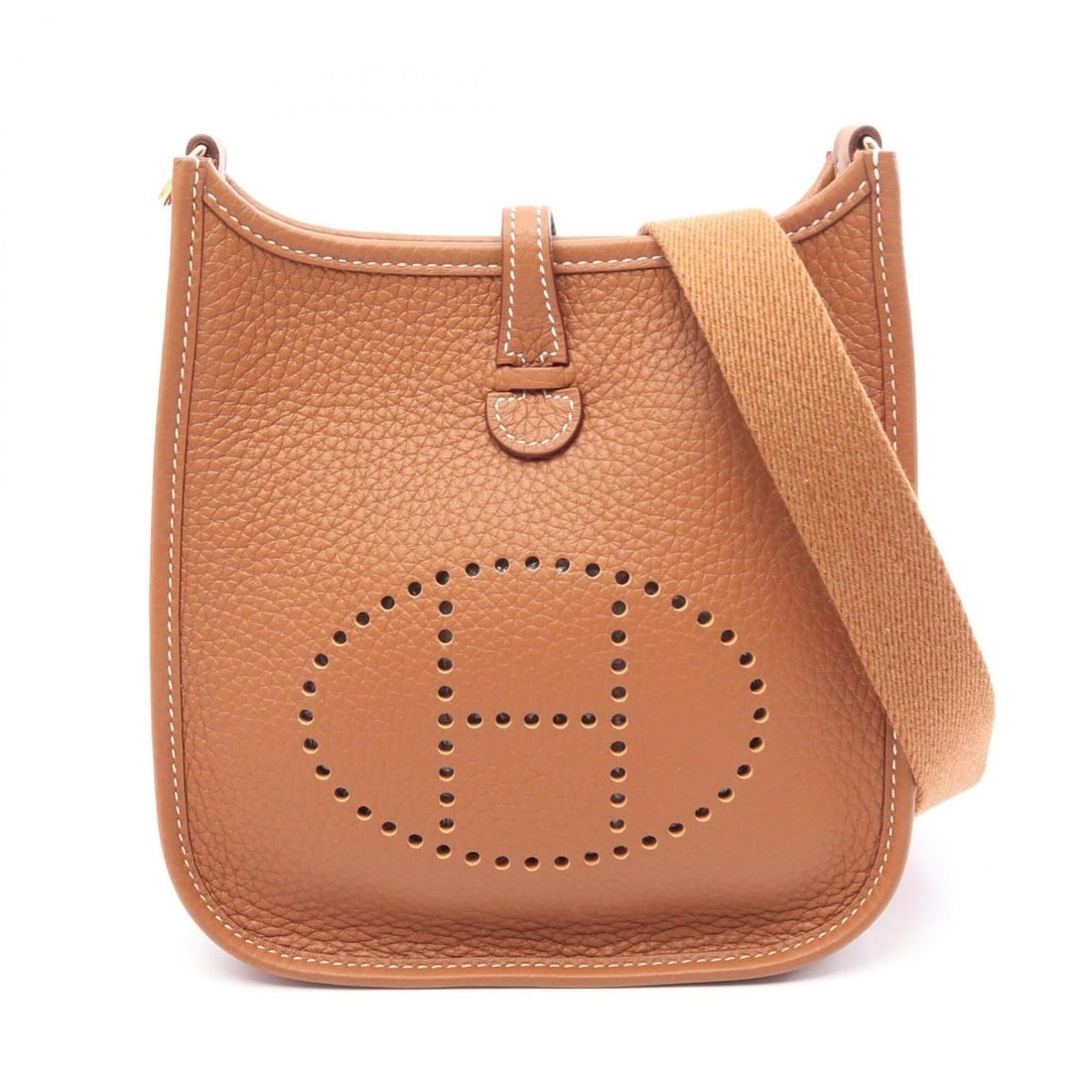 Hermes Evelyne Amazon TPM Shoulder Bag/Handbag, Leather, Taurillon Clemence, Brown Tone: --- Catalog ---Category: SizeSize (HxWxD): 18cm x 16.5cm x 5.5cm / 7.08'' x 6.49'' x 2.16''Category: DesignType: Shoulder bagColor: BrownGender: WomenMaterial: Taurillon clemence leather Category: Gen