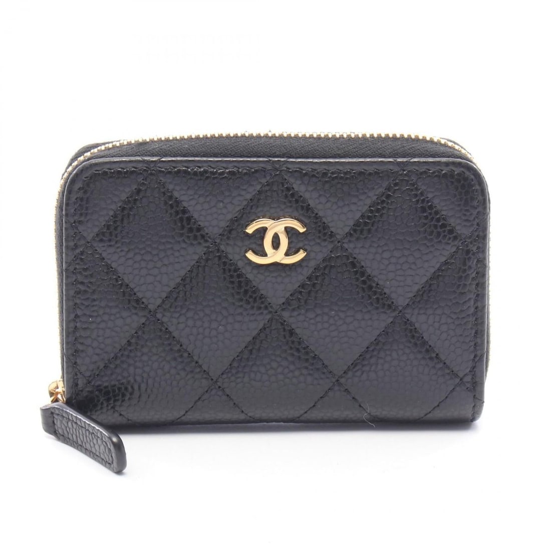 Chanel Classic Zip Coin Purse Matelassé Wallet - Purse, Caviar Skin (Grained Calfskin), Women's, (1 of 14)