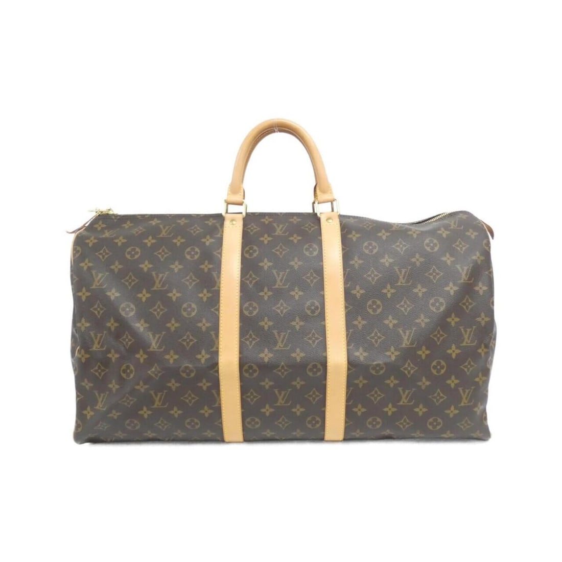 Louis Vuitton Monogram Keepall 55cm M41424 Boston Bag: --- Catalog ---Category: SizeSize (HxWxD): 31cm x 55cm x 24cm / 12.2'' x 21.65'' x 9.44''Category: DesignType: Boston bagColor: MarronGender: Men,WomenMaterial: Coated canvas Hardware Color: GoldCateg