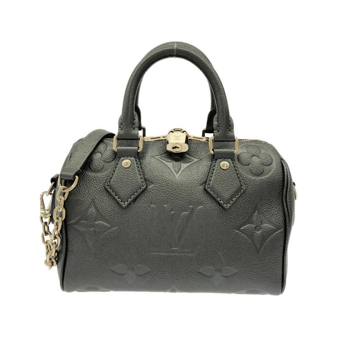 Louis Vuitton Monogram Empreinte (LV SKI) Speedy Bandoulière 20cm M12013 Boston Bag: --- Catalog ---Category: SizeSize (HxWxD): 15cm x 21cm x 11.5cm / 5.9'' x 8.26'' x 4.52''Category: DesignType: Boston bagColor: GunmetalGender: Men,WomenMaterial: Leather Leather/Fur Type: Calf