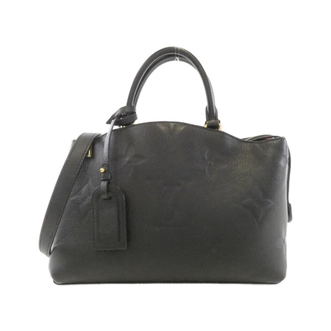 Louis Vuitton Monogram Empreinte Petit Palais PM M58916 Handbag: --- Catalog ---Category: SizeSize (HxWxD): 21cm x 29cm x 12cm / 8.26'' x 11.41'' x 4.72''Category: DesignType: HandbagColor: BlackGender: WomenMaterial: Leather Hardware Color: GoldLeather/Fur Type: