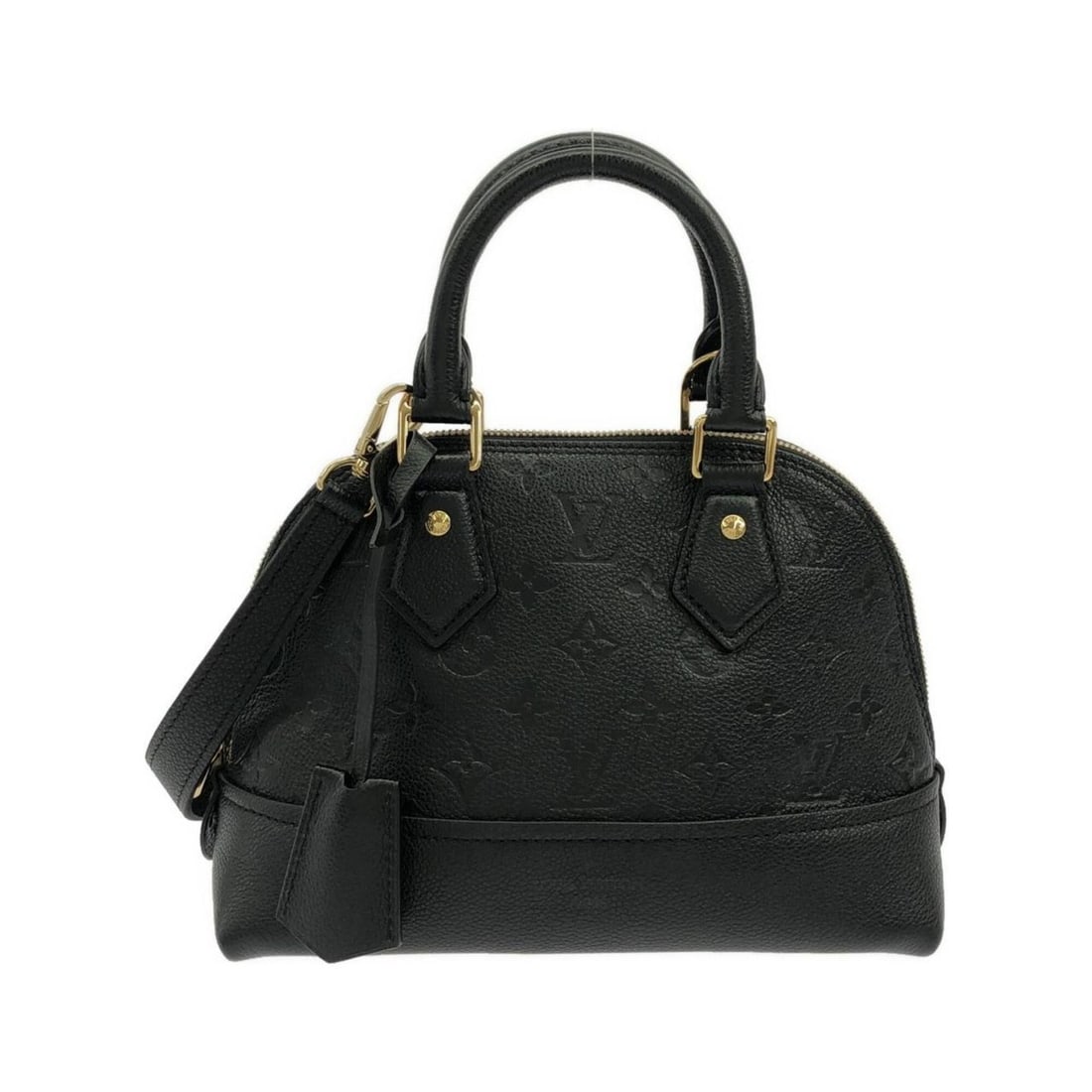 Louis Vuitton Monogram Empreinte Neo Alma BB M44829 Handbag: --- Catalog ---Category: SizeSize (HxWxD): 17cm x 23.5cm x 11cm / 6.69'' x 9.25'' x 4.33''Category: DesignType: HandbagColor: BlackGender: MenMaterial: Leather Hardware Color: GoldLeather/Fur Type: