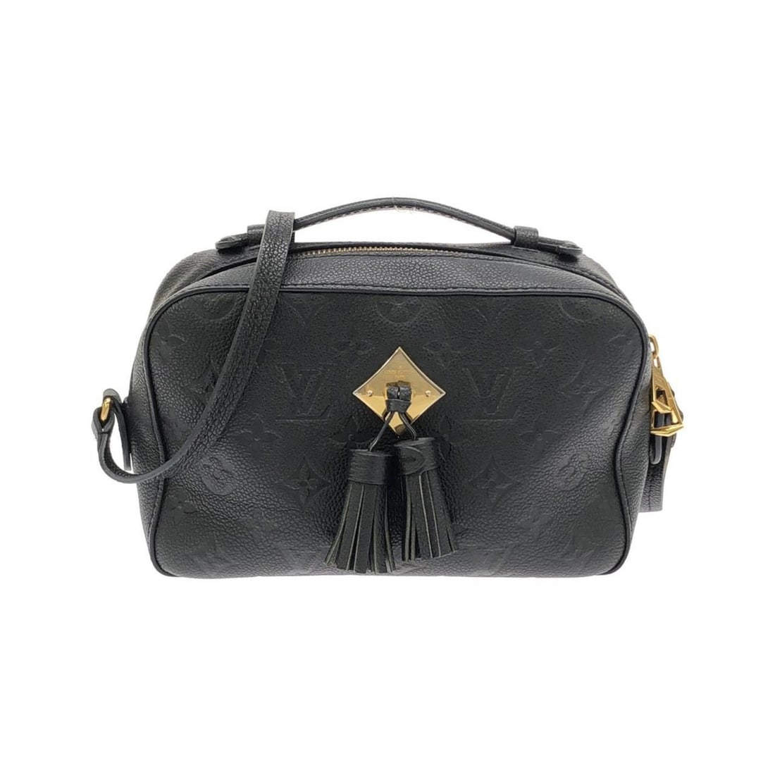 Louis Vuitton Monogram Empreinte Saint-Onge M44593 Shoulder Bag: --- Catalog ---Category: SizeSize (HxWxD): 15cm x 22cm x 7cm / 5.9'' x 8.66'' x 2.75''Category: DesignType: Shoulder bagColor: BlackGender: WomenMaterial: Leather Hardware Color: GoldLeather/Fur
