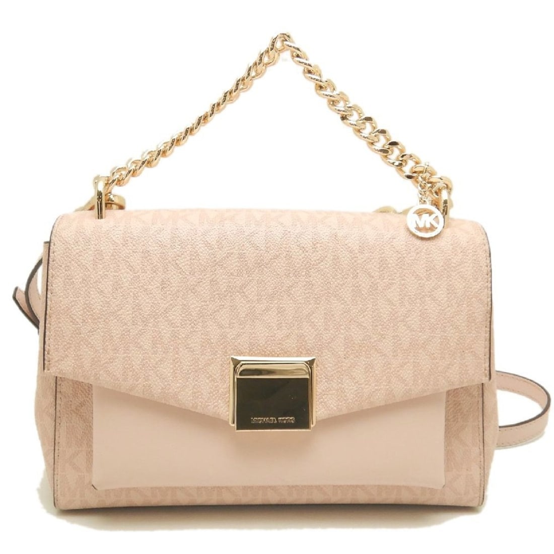 Michael Kors Lita 35T0GXPL2B Shoulder Bag, Coated Canvas, Pink, Women's, 253923: --- Catalog ---Category: SizeSize (HxWxD): 15cm x 23cm x 8cm / 5.9'' x 9.05'' x 3.14''Category: DesignType: Shoulder bagColor: PinkGender: WomenMaterial: Coated canvas Category: GeneralBrand: Michael 