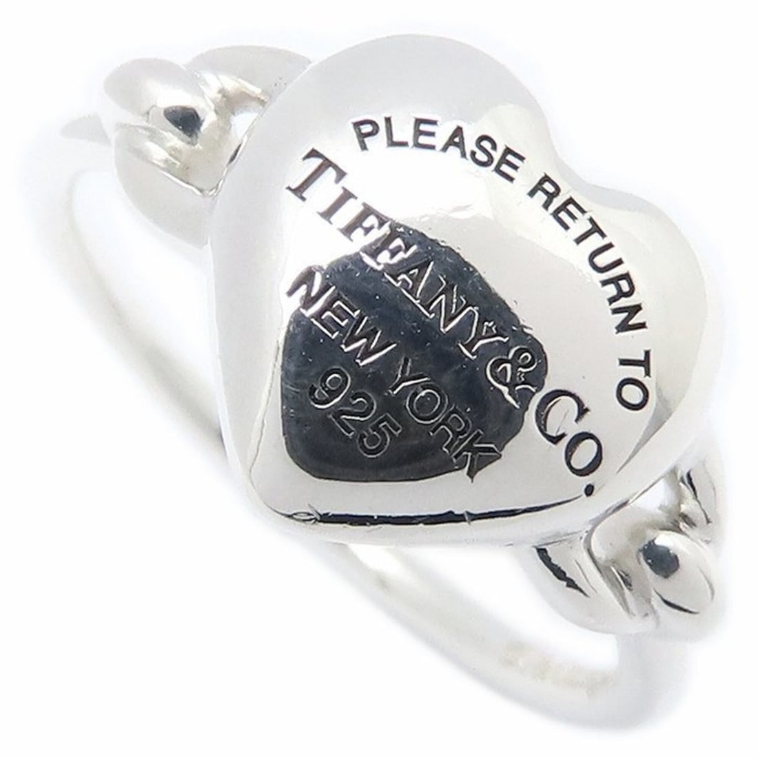 TIFFANY&Co. Tiffany & Co. Return to Full Heart Ring, Sterling Silver (SV925), Women's, 73340659: --- Catalog ---Category: SizeJP Size: 14US Size: 7Category: DesignType: Band ringGender: WomenMaterial: Silver 925Category: GeneralBrand: Tiffany--- Item List ---Section: ConditionRanking: Rank A