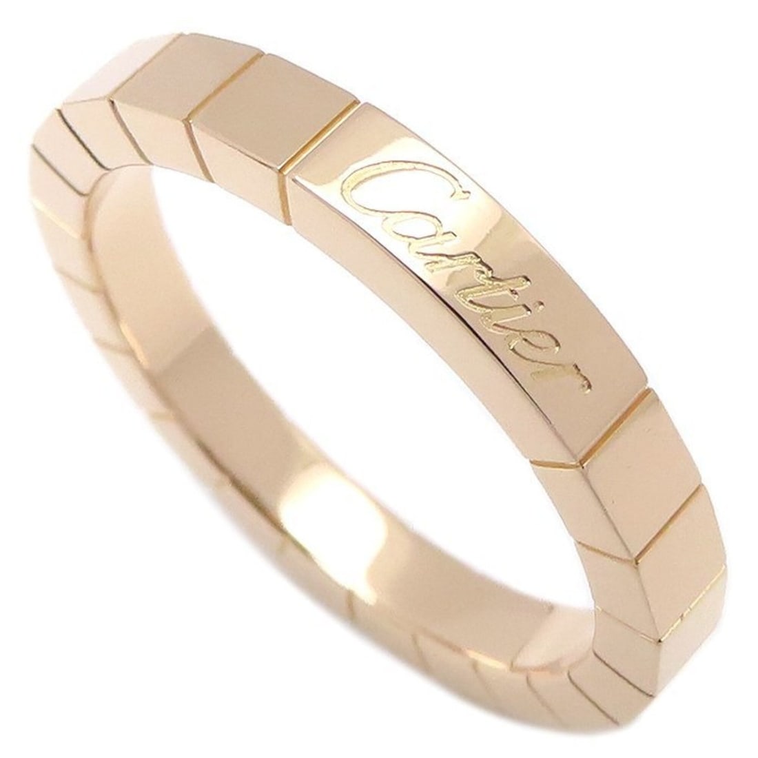 CARTIER Cartier Lanieres Ring, Size #56, 18K Pink Gold, Women's, Item Number 295662: --- Catalog ---Category: SizeJP Size: 15.5US Size: 7.5Category: DesignType: Band ringGender: WomenMaterial: Pink gold (18K)Category: GeneralBrand: Cartier--- Item List ---Section: ConditionRanking: