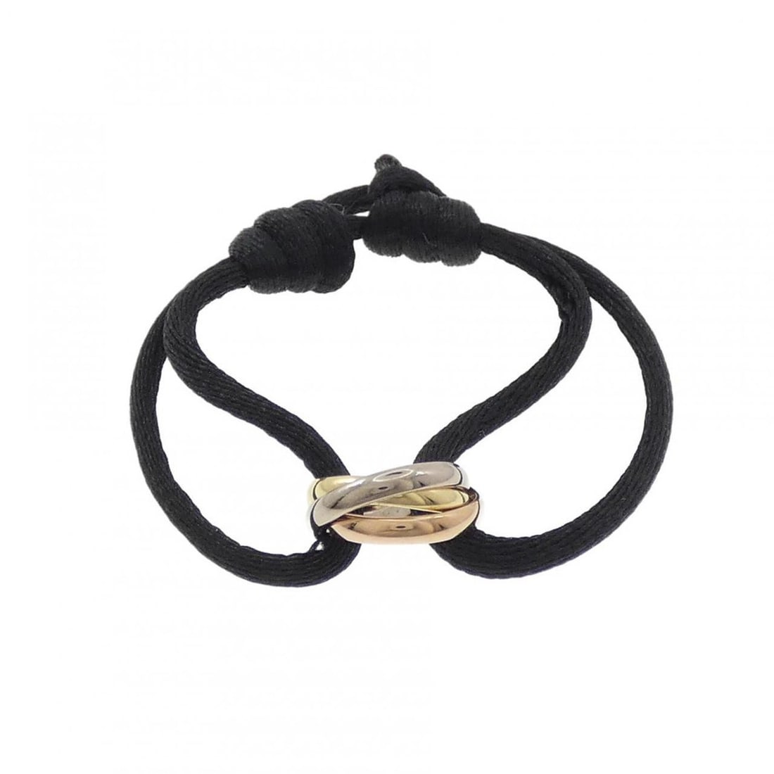 Cartier Trinity Cord Bracelet: --- Catalog ---Category: DesignType: Charm braceletGender: WomenMaterial: Pink gold (18K), White gold (18K), Yellow gold (18K)Category: GeneralMPN: B6016700Brand: Cartier--- Item List ---Section: