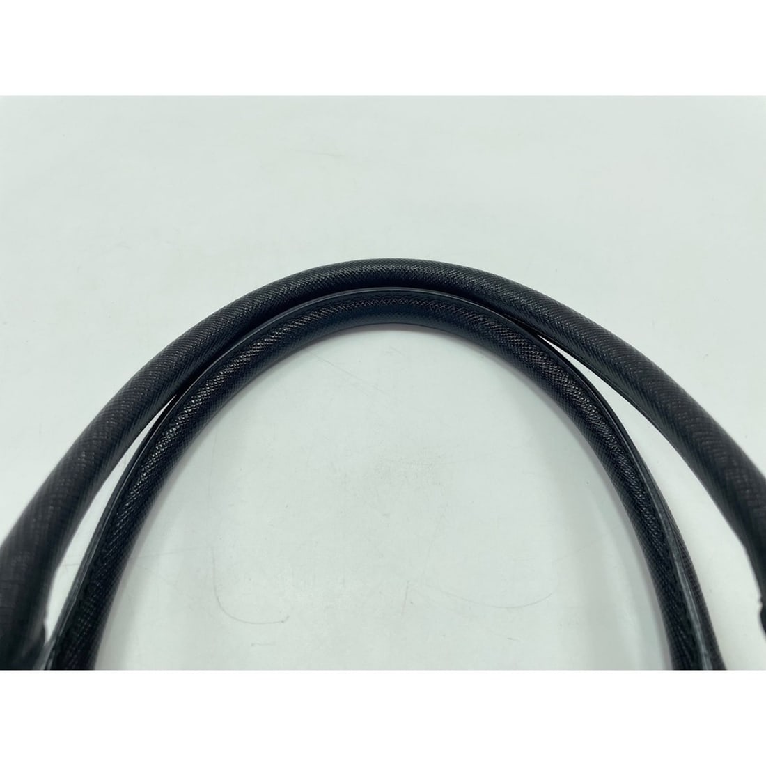 Prada leather handbag, white - 11
