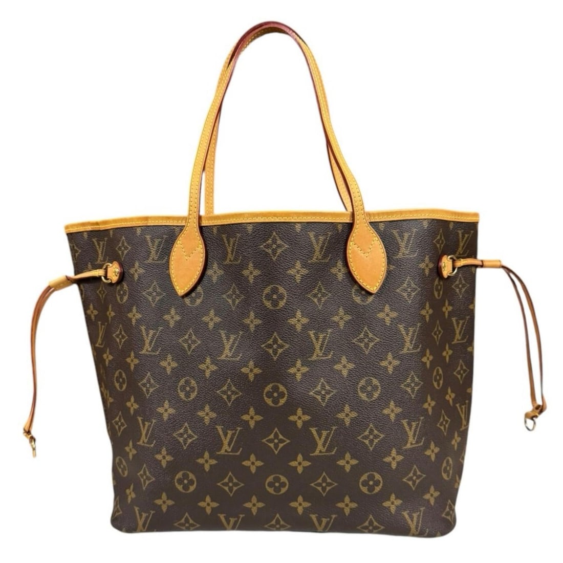 Louis Vuitton Neverfull MM Monogram Tote Bag, Canvas M40156 Brown, Women's LOUIS VUITTON: --- Catalog ---Category: SizeWeight: 530g / 1.16lb.Size (HxWxD): 28.5cm x 46cm x 16cm / 11.22'' x 18.11'' x 6.29''Handle Length: 49cm / 19.29''Category: DesignType: Tote bagColor: BrownGender: WomenCl